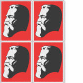 Sticker Engels, communisme, socialisme, Union soviétique (Devant)