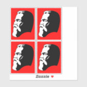 Sticker Engels, communisme, socialisme, Union soviétique (Feuille)
