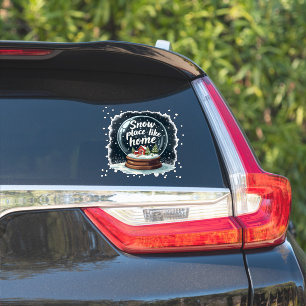 Sticker Enneigement comme maison vacances Citation