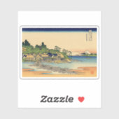 Sticker Enoshima dans la province de Sagami (Feuille)