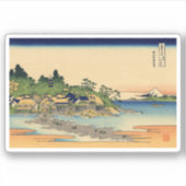 Sticker Enoshima dans la province de Sagami (Devant)