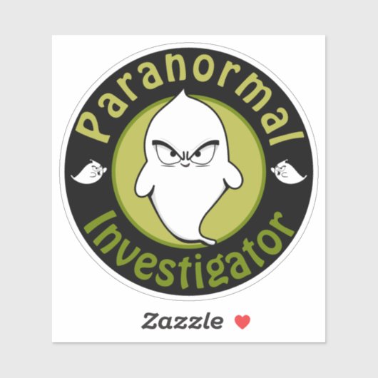 Sticker Enquêteur paranormal (Feuille)