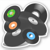 Sticker Enregistrements LP Vinyl Look (Devant)