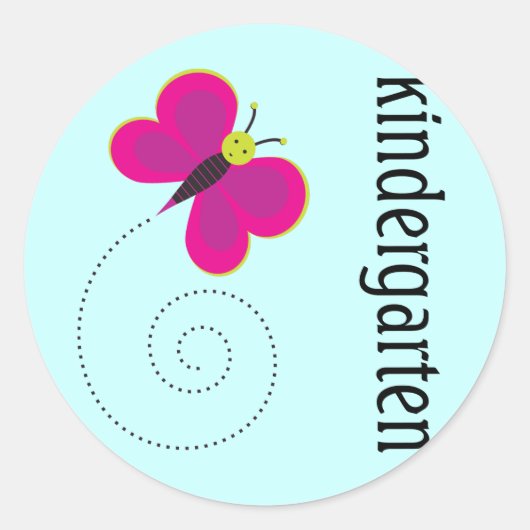 Sticker enseignant de la maternelle mignonne (Devant)