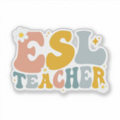 Sticker Enseignant ESL (Devant)