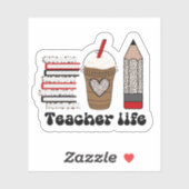 Sticker enseignant Poster de animal scolaire amusa (Feuille)