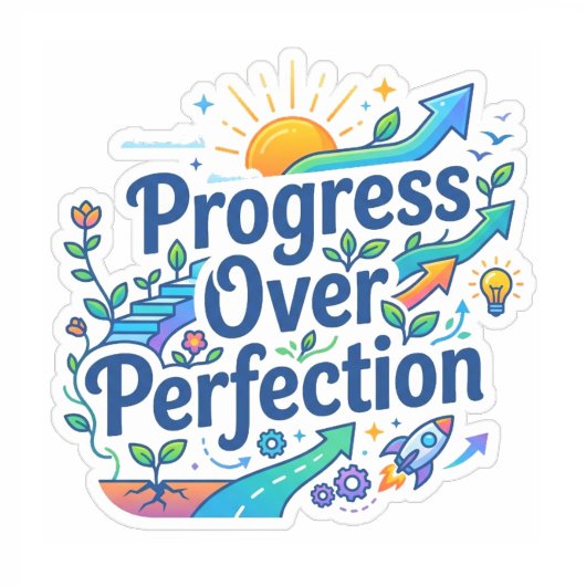 Sticker Enseignants Inspirants | Progrès Plutôt que Perfec