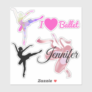 Sticker Ensemble à thème Ballet