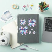 Sticker Ensemble d'arcs iridescents avec larmes (Couverture iPad)