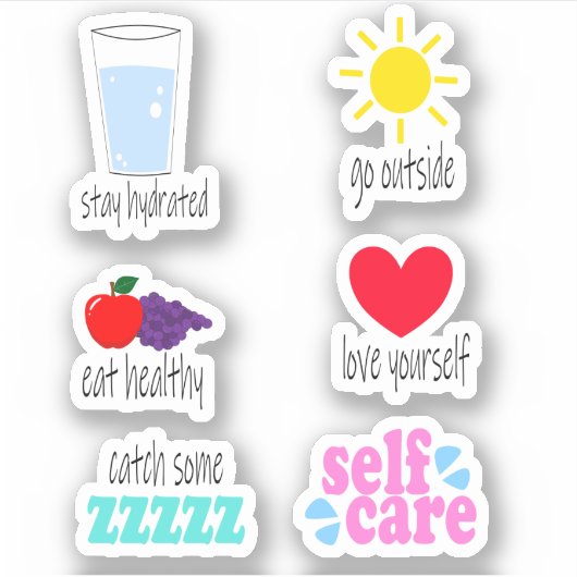 Sticker Ensemble d'autocollants (Devant)