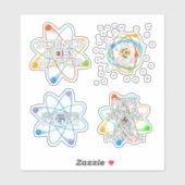 Sticker Ensemble d'autocollants de citations scientifiques (Feuille)