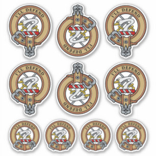 Sticker Ensemble d'autocollants du blason du clan Lennox