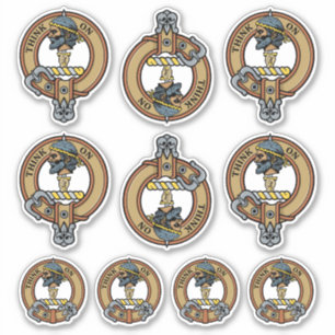 Sticker Ensemble d'autocollants du blason du clan MacLella