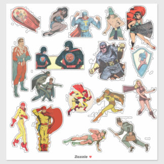 Sticker Ensemble d'autocollants Fox Features #1