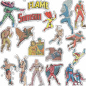 Sticker Ensemble d'autocollants Fox Features #2 (Devant)