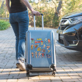 Sticker Ensemble d'autocollants Fox Features #2 (Valise Insitu)