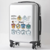 Sticker Ensemble d'autocollants Harry Potter (Sur valise)