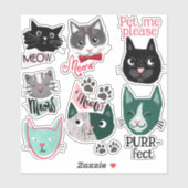 Sticker Ensemble d'autocollants pour album de compagnie po (Feuille)