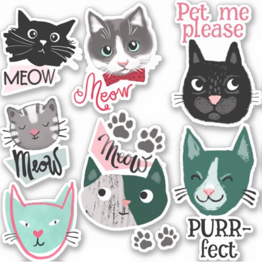 Sticker Ensemble d'autocollants pour album de compagnie po (Devant)