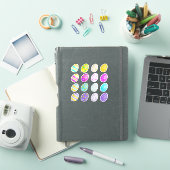 Sticker Ensemble d'autocollants vinyles sur mesure œufs de (Couverture iPad)