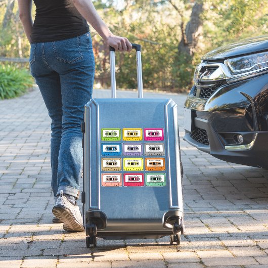 Sticker Ensemble de bandes audio Cassette (Valise Insitu)