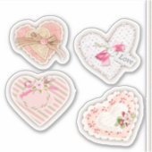 Sticker Ensemble de coeurs (Devant)