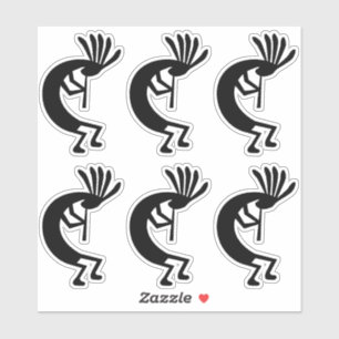 Sticker Ensemble de fabrication de Silhouette Kokopelli Vi