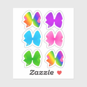 Sticker Ensemble de grandes vaches colorées - Comprend le