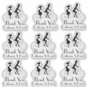 Sticker Ensemble de Merci mariage (Devant)