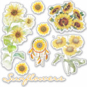 Sticker ensemble de Tournesol (Devant)