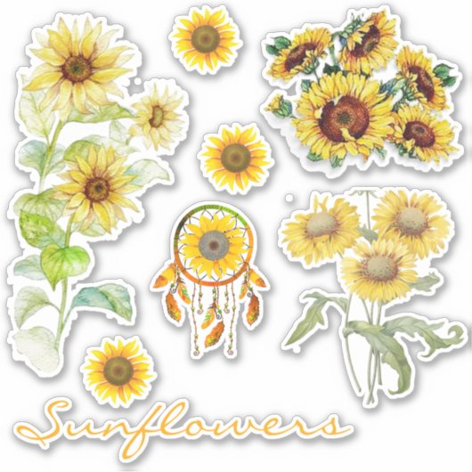 Sticker ensemble de Tournesol (Devant)
