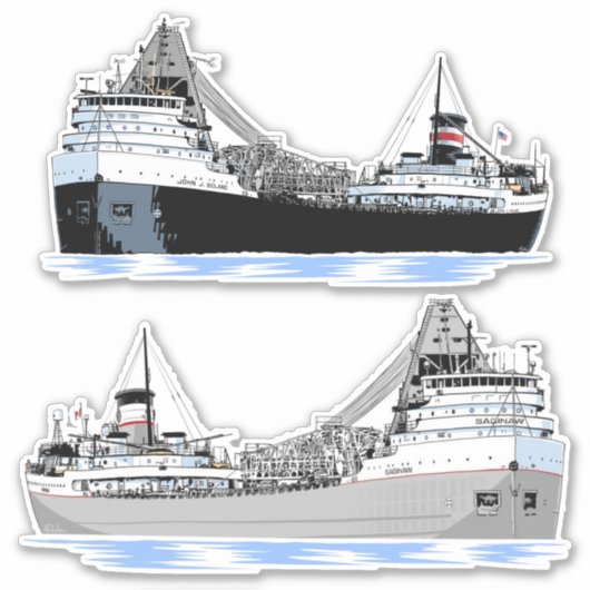 Sticker Ensemble d'histoire Boland et Saginaw (Devant)