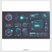 Sticker ensemble d'icônes pour la conception, Collection d (Feuille)