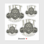 Sticker Ensemble LIFT de 4 (Feuille)