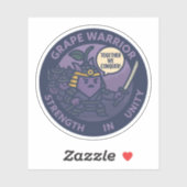 Sticker Ensemble nous vainquons Samurai Grape (Feuille)