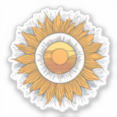 Sticker ensoleillé jour (Recto)