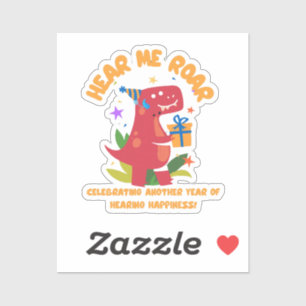 Sticker Entendez-moi rugir Cochlear Implant Audience Anniv