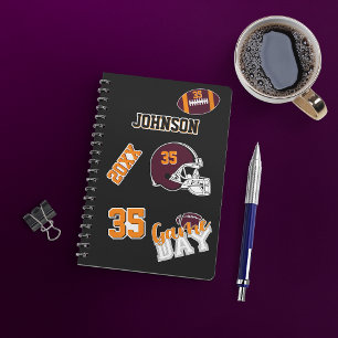 Sticker Entraîneur sportif de football américain sur mesur