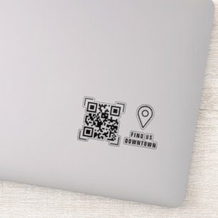 Sticker Entreprise   Analyse du code QR de l'emplacement