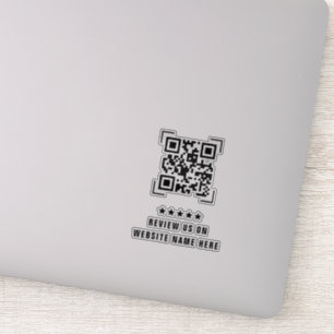 Sticker Entreprise commerciale   Évaluez-nous en scannant 