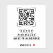 Sticker Entreprise | Revoir l'analyse du code QR (Feuille)