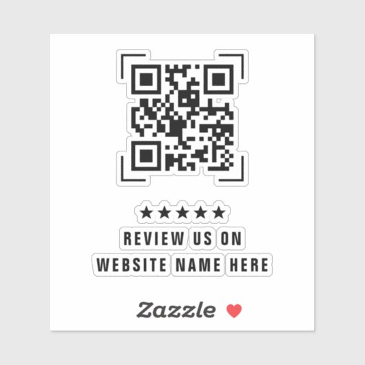 Sticker Entreprise | Revoir l'analyse du code QR (Feuille)