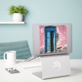 Sticker Entrez (Ordinateur portable sur le bureau)