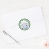 STICKER ENVELOPE'SEAL : BABY ELEPHANT (Envelop)