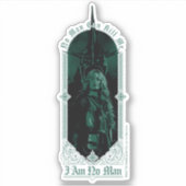 Sticker Éowyn Vs SAURON™ "I Am No Man" Rohan Graphic (Devant)