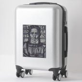 Sticker Épée de l'Esprit Saint Paul Art Graphique Sacré (Sur valise)