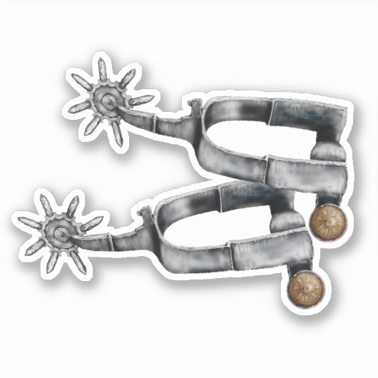 Sticker Éperons d'argent (Devant)