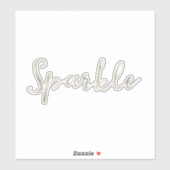 Sticker Épersion d'argent (Feuille)