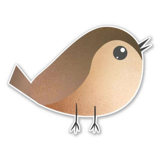 Sticker Épervier Brown (Devant)