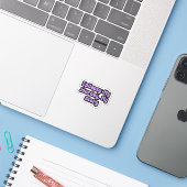 Sticker Epilepsie : Mon Voyage, Mon Histoire Conscience Vi (Ordinateur portable avec iPhone)